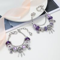 Fashion Dreamcatcher Metal Hollow Out Artificial Gemstones Women's Bracelets 1 Piece main image 3