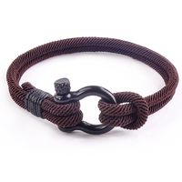 Fashion Geometric Titanium Steel Knitting Unisex Bracelets 1 Piece sku image 7