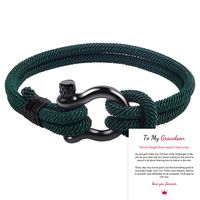 Fashion Geometric Titanium Steel Knitting Unisex Bracelets 1 Piece sku image 18