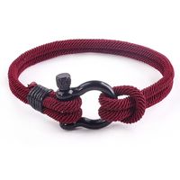 Fashion Geometric Titanium Steel Knitting Unisex Bracelets 1 Piece sku image 10