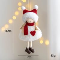 Christmas Cartoon Style Cute Angel Cloth Indoor Party Festival Hanging Ornaments sku image 4