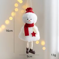 Christmas Cartoon Style Cute Angel Cloth Indoor Party Festival Hanging Ornaments sku image 2