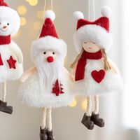 Weihnachten Weihnachten Puppe Tuch Gruppe Hängende Ornamente 1 Stück main image 2
