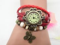 Ethnic Style Butterfly Buckle Quartz Women's Watches sku image 2