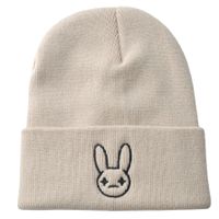 Unisexe Mode Lapin Fait Main Sertissage Bonnet De Laine main image 2