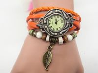 Ethnic Style Leaf Buckle Quartz Women's Watches sku image 5