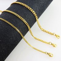 201 Stainless Steel Simple Style Plating Geometric Necklace main image 2