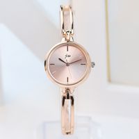 Casual Solid Color Jewelry Buckle Quartz Women's Watches sku image 2