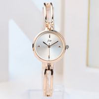 Casual Solid Color Jewelry Buckle Quartz Women's Watches sku image 3