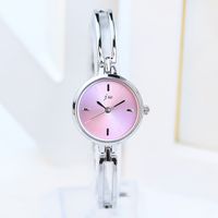 Casual Solid Color Jewelry Buckle Quartz Women's Watches sku image 5