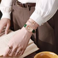 Casual Solid Color Buckle Quartz Women's Watches main image 2