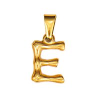 Fashion Letter Titanium Steel Gold Plated Jewelry Accessories 1 Piece sku image 5
