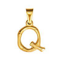 Fashion Letter Titanium Steel Gold Plated Jewelry Accessories 1 Piece sku image 17