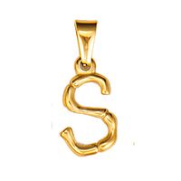Fashion Letter Titanium Steel Gold Plated Jewelry Accessories 1 Piece sku image 19