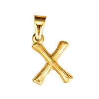 Fashion Letter Titanium Steel Gold Plated Jewelry Accessories 1 Piece sku image 24