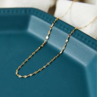 Fashion Geometric Titanium Steel Chain Necklace main image 3