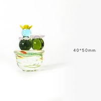 Fashion Creative Cactus Desktop Decoration Glass Bonsai sku image 9