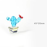 Fashion Creative Cactus Desktop Decoration Glass Bonsai sku image 6