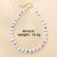 Fashion Butterfly Plastic Beaded Women's Necklace 1 Piece main image 3
