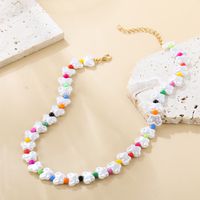 Fashion Butterfly Plastic Beaded Women's Necklace 1 Piece main image 2