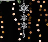 Christmas Fashion Christmas Tree Snowflake Arylic Party Decorative Props 1 Piece sku image 2