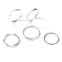 Simple Geometric Ring Five-piece Set sku image 2