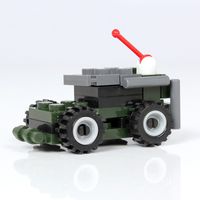 Children's Assembled Small Building Blocks Creative Puzzle Mini Car Model Toy sku image 8