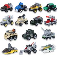 Children's Assembled Small Building Blocks Creative Puzzle Mini Car Model Toy main image 6