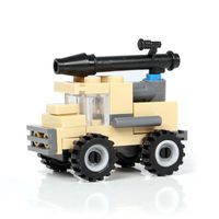 Children's Assembled Small Building Blocks Creative Puzzle Mini Car Model Toy sku image 10