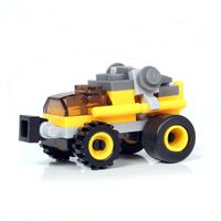 Children's Assembled Small Building Blocks Creative Puzzle Mini Car Model Toy sku image 14