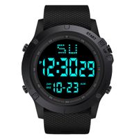 Sports Solid Color Electronic Men's Watches main image 2