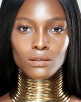 Style Africain Géométrique Plastique Placage Femmes Foulard main image 2