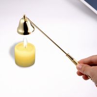 Casual Solid Color Stainless Steel Candle Extinguishing Tool main image 6