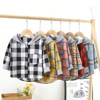 Mode Plaid Polyester T-chemises & Chemises main image 6