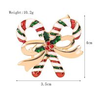 Fashion Christmas Tree Santa Claus Elk Alloy Enamel Rhinestones Unisex Brooches sku image 14