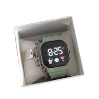 Fashion Solid Color Electronic Women's Watches main image 6