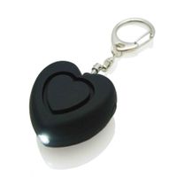 Cute Heart Shape Abs Self-defense Keychain sku image 4