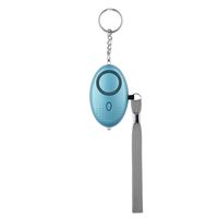 Simple Style Solid Color Plastic Self-defense Alarm Keychain 1 Piece sku image 6