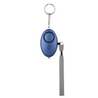 Simple Style Solid Color Plastic Self-defense Alarm Keychain 1 Piece sku image 5
