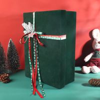 Weihnachten Mode Einfarbig Papier Festival Zubehör Für Geschenkverpackungen 1 Stück sku image 1