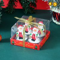 Christmas Christmas Tree Santa Claus Paraffin Christmas Candle 1 Set sku image 8