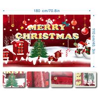 Christmas Holiday Party Decoration Banner main image 4