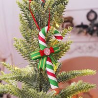 Christmas Fashion Candy Soft Clay Party Hanging Ornaments 1 Piece sku image 1