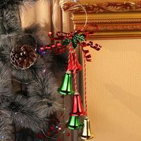 Christmas Fashion Bell Iron Party Hanging Ornaments sku image 6