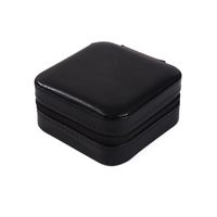 Fashion Solid Color Pu Leather Jewelry Boxes main image 5