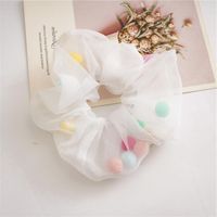 New Fashion Candy Color Elegant Wild Cheap Scrunchies Wholesale sku image 7