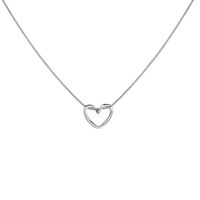 Fashion Heart Shape Alloy Plating Women's Necklace 1 Piece main image 3