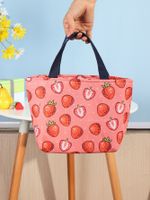 Cute Strawberry Aluminum Foil Storage Bag main image 4