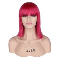 Fashion Shoulder-length Women's Wigs Personalized Chemical Fiber Wigs Wholesale sku image 11