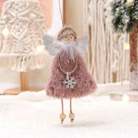 Christmas Cute Angel Snowflake Cloth Party Hanging Ornaments 1 Piece main image 5